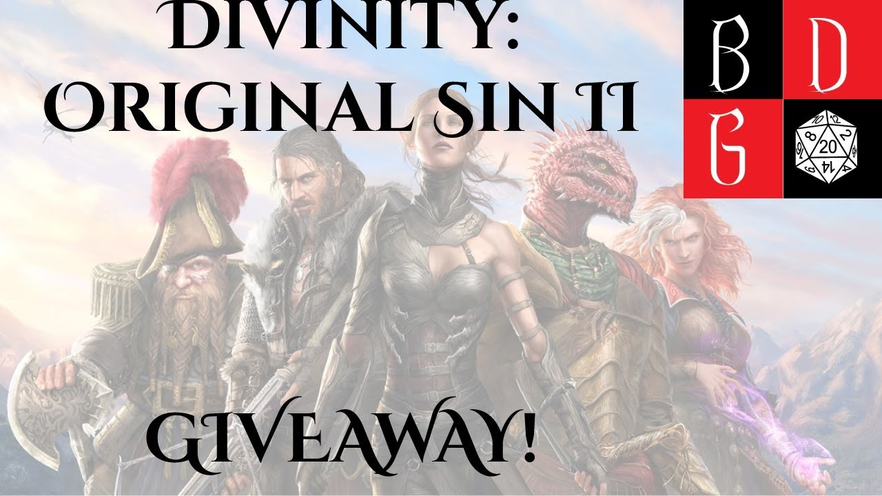 Black Dragon Gaming Divinity: Original Sin II GIVEAWAY gaming logo