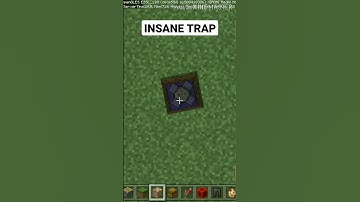 Minecraft insane trap #shorts #gaming #shortvideo #youtubeshorts #trending #viralshorts #minecraft