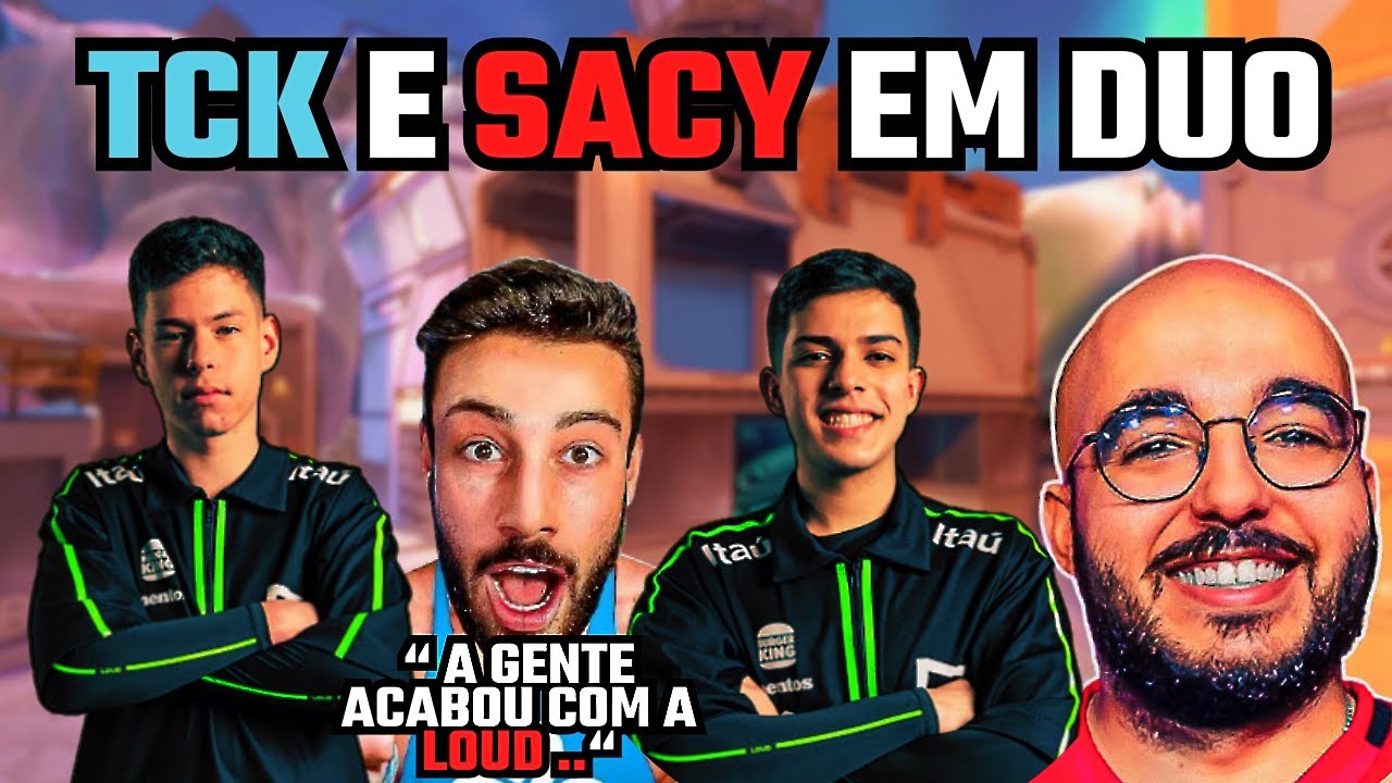TCK E SACY O DUO DE MILHÕES! #valorantclips #tck10 #sacy