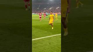 דור פרץ מבקיע למכבי תל אביב נגד אולימפיאקוס