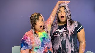 Last To Stop Adding Water to SLIME Wins $10,000! Izzy Cheated!!!