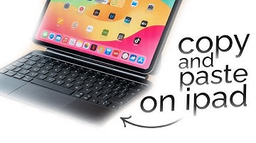 How to Copy and Paste on iPad Pro Keyboard (tutorial)