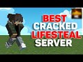 Best Cracked Lifesteal Server For Java+Mcpe 24/7