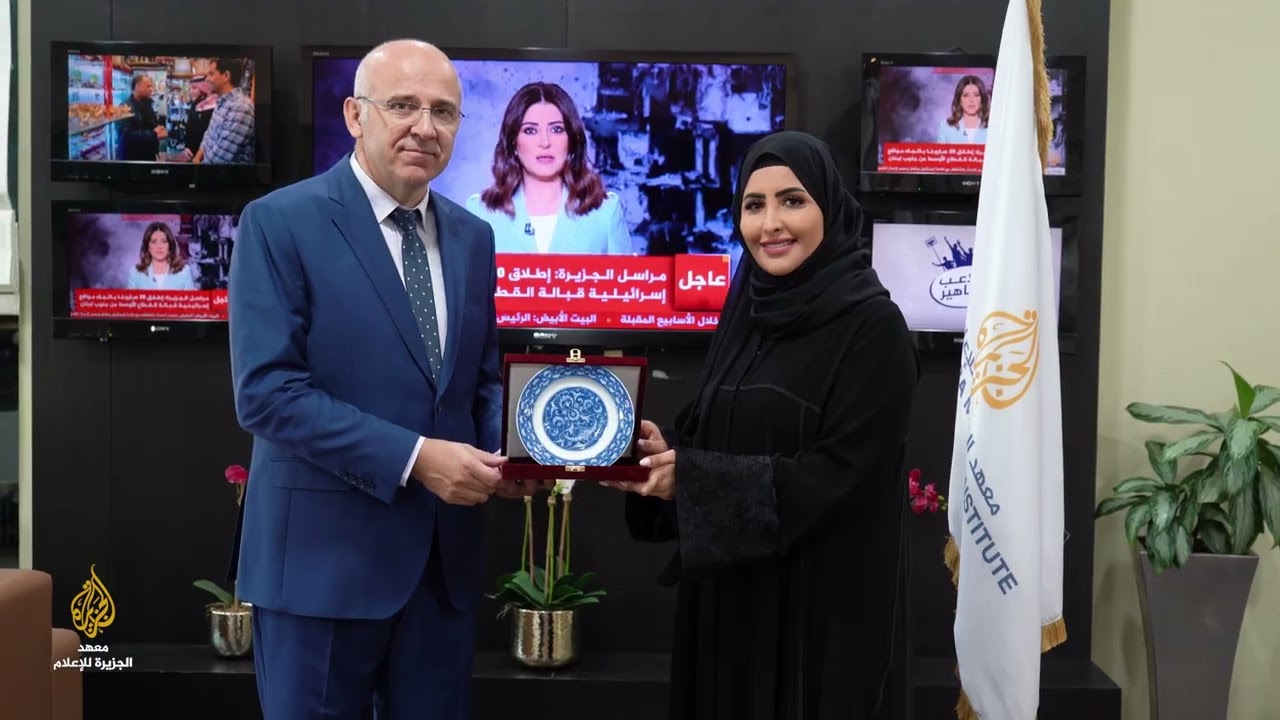 زيارة الدكتور أحمد أويصال مدير المركز الثقافي التركي