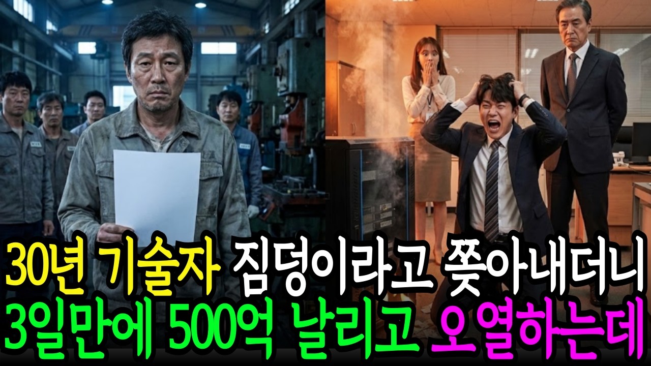 고작 만년 과장 하나 없다고 해고 3일 만에 500억 날리고 오열한 사장님 | 노후사연 오디오북 |  감동사연 | #사이다 #참교육