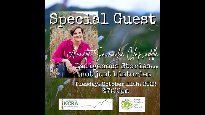 Annette Saunooke Clapsaddle Indigenous Stories Oct...