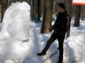 Snow Sculpture Tribute to Michael Jackson - Bucharest, Romania [Official]