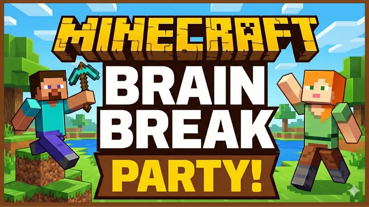 🟩 Minecraft Movie Party! 🟩 Brain Break 🟩 Just Dance 🟩 Brain Breaks for ...