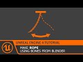 UE4 How to make Rope/Chain using Bones and Physics Constraints in Unreal Engine 4 & Blender Tutorial