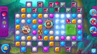 Fishdom 6442 Super Hard Level - 17 moves - NO BooSTERS