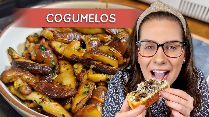 5 MINUTOS E UM PRATO QUE EU APRENDI A AMAR! Como preparar cogumelos na  manteiga e shoyu 