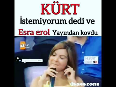 Kürt İstemiyorum Dedi Esra Erol kovdu