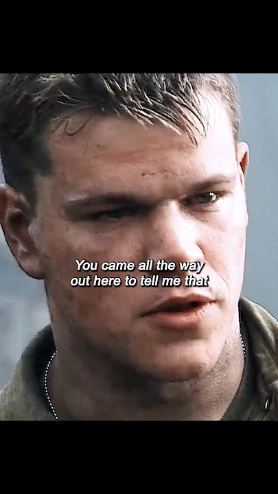 🎖️ Saving Private Ryan – “I’m Not Leaving” 💔🔥