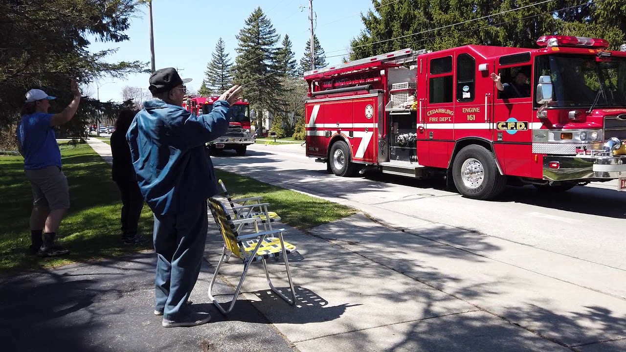 Elroy Knepprath 50+ years with the Cedarburg Fire Department YouTube