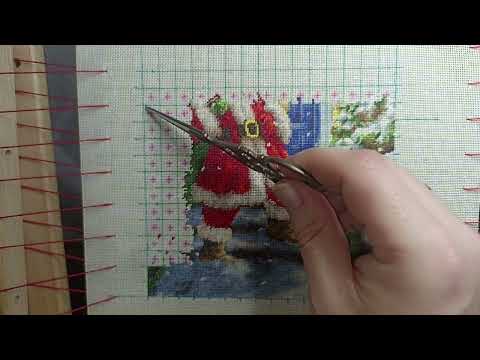 Ротация 5 на 5/ Санта 2 #вишивка #вышивкакрестиком #александрстич