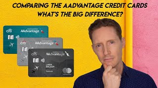 Comparing the Citi AAdvantage Credits Cards - Whats The Big Difference?