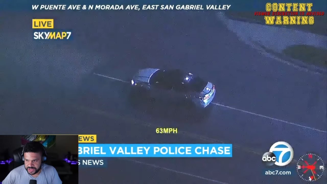 LIVE: Police Chase in California #chase #california #policechase - YouTube