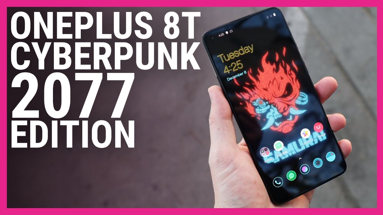 OnePlus 8T Cyberpunk 2077 Edition hands-on review 