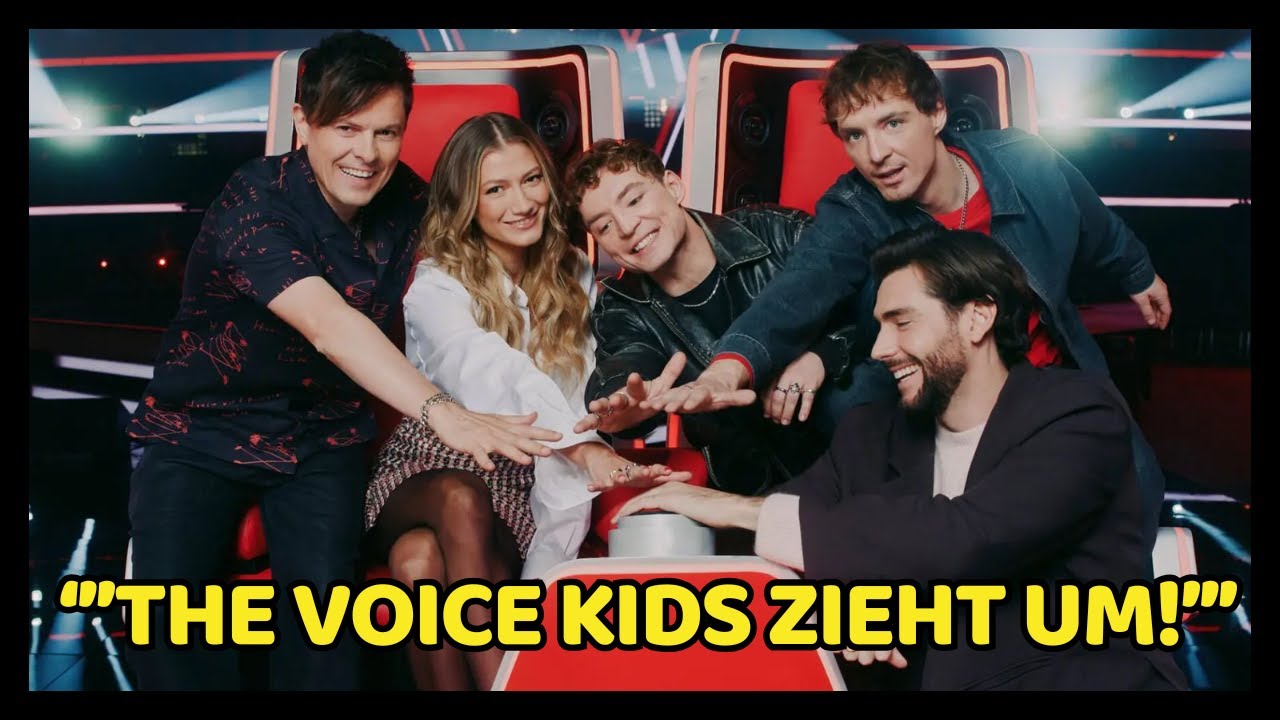 🎤The Voice Kids zieht um! Sat.1 ändert alles – Fans reagieren überrascht