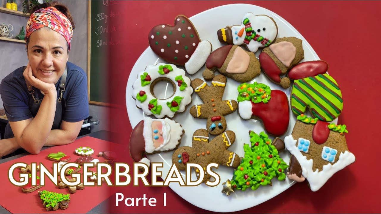 Como fazer Gingerbread - Parte 1 - Receita especial da minha loja