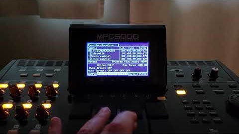 Customizing Drums with my MPC 5000 and a EQ