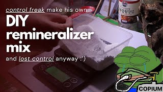 How I Made My Remineralizer Mix | Sulawesi Shrimp Tank