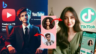 How to create 3D AI Social media Images Bing & Add YOUR FACE screenshot 4