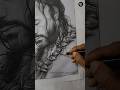 Pencil portrait drawing ✍️ #art #drawing #romanreigns