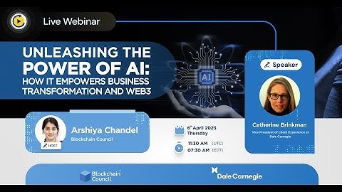 Unleashing The Power of AI | How it empowers business transformation & Web3