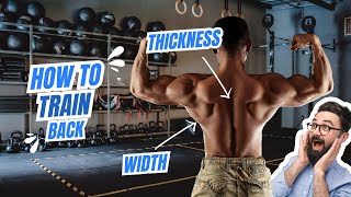How to Train Back WIDTH vs THICKNESS (Close vs Wide Grip? Rows or Pullups?)