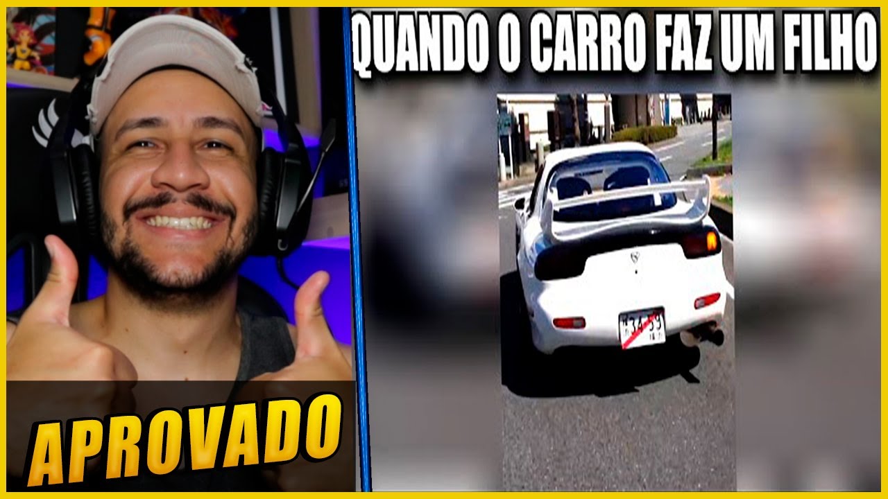 REACT MOTIVOS PRA TER UM MAZDA RX7 ZUEIRA INSANA - YouTube