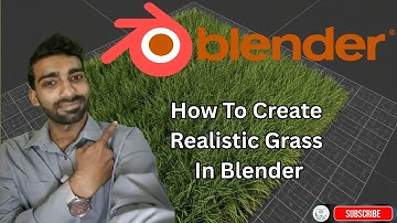 How to Make Realistic 3D Grass in Blender | Easy Tutorial for Beginners