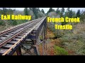 En railway  french creek trestle nov2022