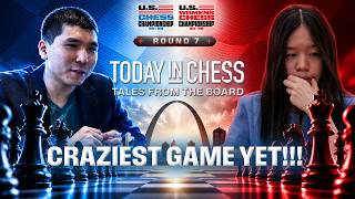 A New Leader Emerges | Round 7 | Today in Chess: Tales From The Board #USChessChamps Guide