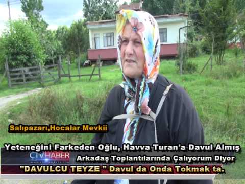 Davul da Onda Tokmak ta Davulcu Teyze Havva Turan