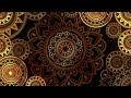 4K Ethnic Mandala Background Loops - Wedding Invitation background Video