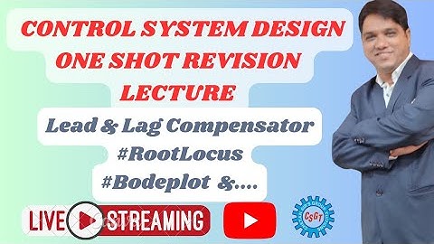 Lead compensator design using bode plot(Frequency response) | Lag Compensator design using bode plot