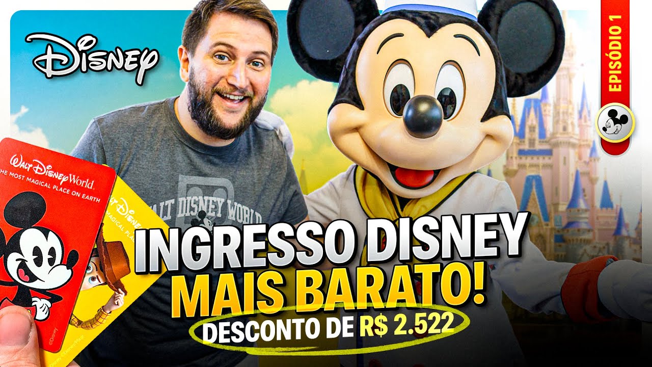 ONDE COMPRAR INGRESSOS DISNEY ORLANDO MAIS BARATO em 2026