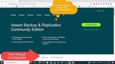 Download Veeam Backup & Replication Community Edition
