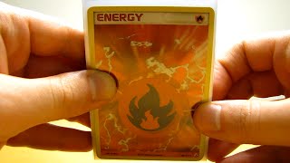 holographic energy cards pokemon Basic Psychic Holo 021 Card placed immediately into protective sleeves Basic Fire Energy (Cosmos Holo)