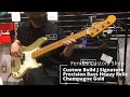 Fender Custom Shop |  Custom Build J Signature Precision Bass Heavy Relic Champagne Gold