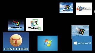 All Windows Startup Theme Played At The Sametime 4K 60FPS