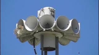 Federal Signal STH-10 Siren Test | Full Alert | Milton, IN | 6/16/21