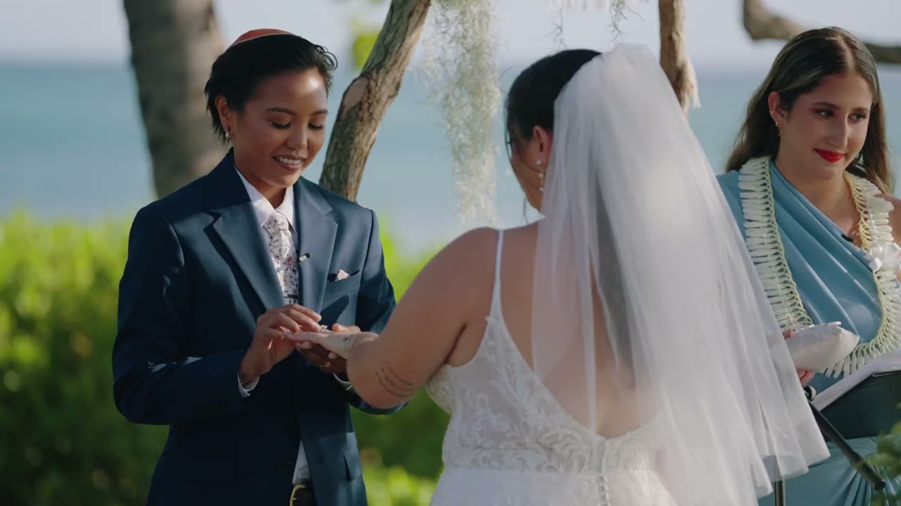 Talia + Kelly's Oahu Hawaii Wedding Film (Four Seasons Resort Oahu at Koolina)