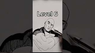 Drawing Jiren In Different Levels