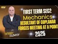 Resultant of coplanar Forces Meeting at a Point