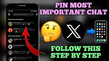 How to Pin Conversation on Twitter DM