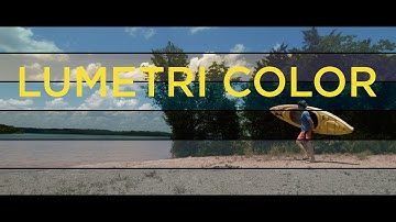 Premiere Pro CC 2015 Lumetri Color Tutorial