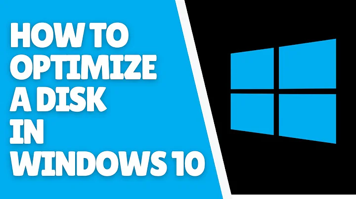 How to Optimize a Disk in Windows 10 (Defragment Drive)