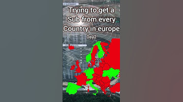 Trying to get a sub from Every european country #map #mapping #europe #geography